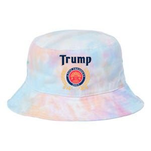 Trump A Fine President 2024 Tie Dye Newport Bucket Hat