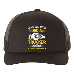 Trucker Accessories For Truck Driver Yupoong Adult 5-Panel Trucker Hat