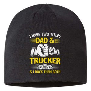 Trucker Accessories For Truck Driver Sustainable Beanie