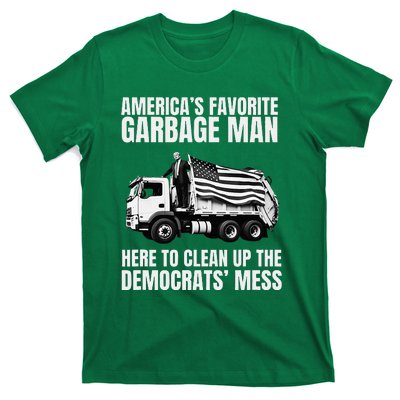 Trump AmericaS Favorite Garbage Man Trash Truck T-Shirt