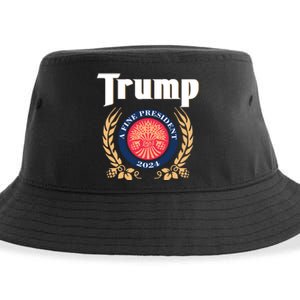 Trump A Fine President 2024 Sustainable Bucket Hat