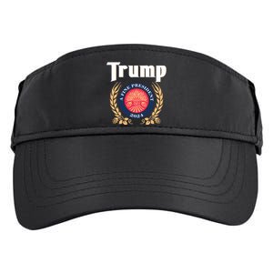 Trump A Fine President 2024 Adult Drive Performance Visor