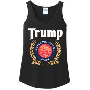 Trump A Fine President 2024 Ladies Essential Tank