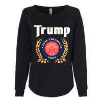 Trump A Fine President 2024 Womens California Wash Sweatshirt