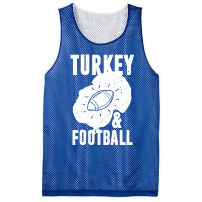 Turkey And Football Gift Thanksgiving Football Gift Mesh Reversible Basketball Jersey Tank