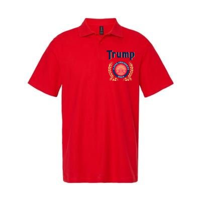 Trump A Fine President 2024 Softstyle Adult Sport Polo