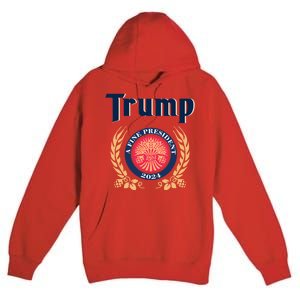 Trump A Fine President 2024 Premium Pullover Hoodie