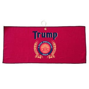 Trump A Fine President 2024 Large Microfiber Waffle Golf Towel