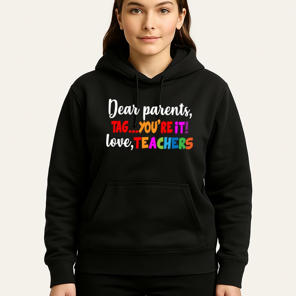 Tag You're It Love Teachers Hoodie