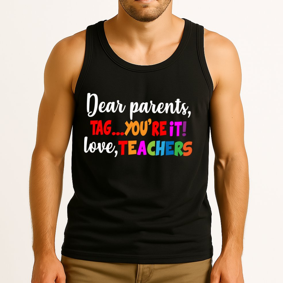 Tag You're It Love Teachers Tank Top