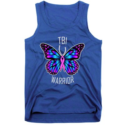 TBI Awareness Gift Great Gift Traumatic Brain Injury Present Cool Gift Tank Top