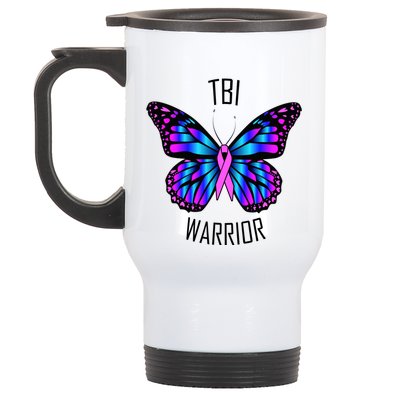 TBI Awareness Gift Great Gift Traumatic Brain Injury Present Cool Gift Stainless Steel Travel Mug