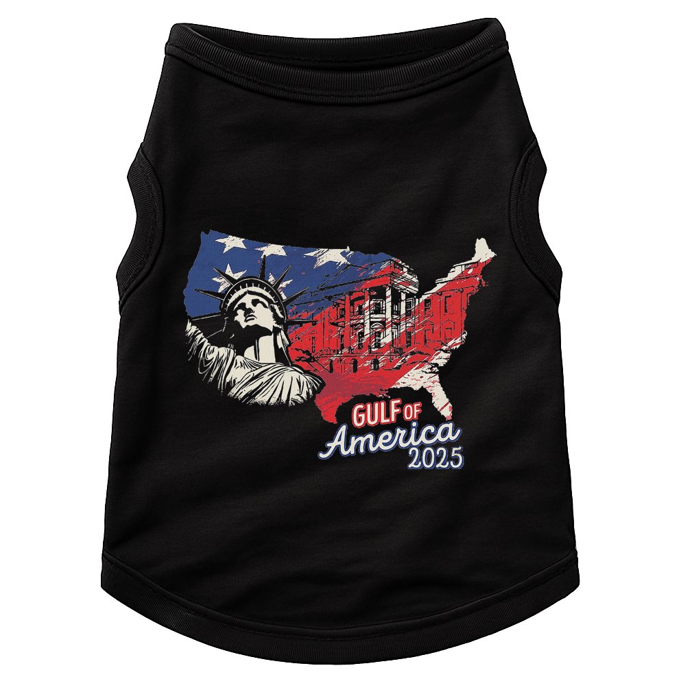 Trump AmericaS Gulf Mexico President Trump 2025 American Doggie Tank