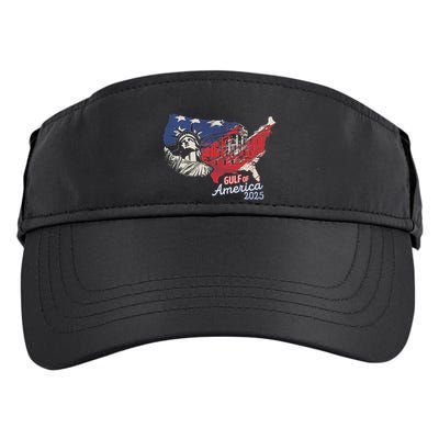 Trump AmericaS Gulf Mexico President Trump 2025 American Adult Drive Performance Visor