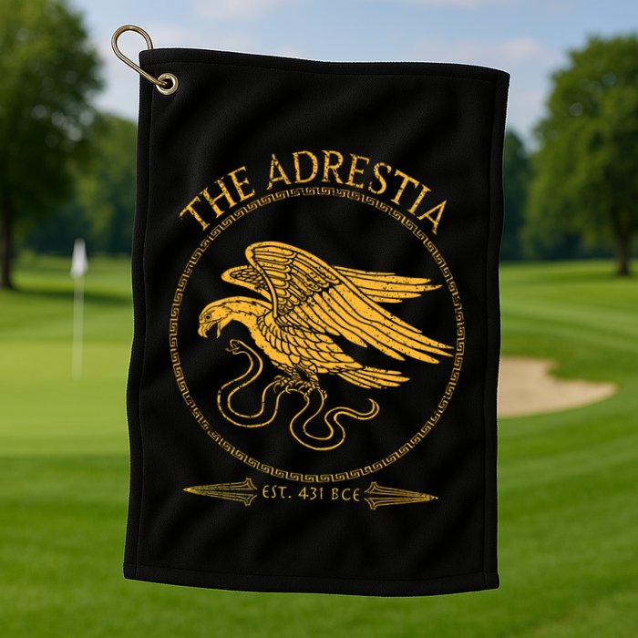 The Adrestia (Gold Variant) Golf Towel