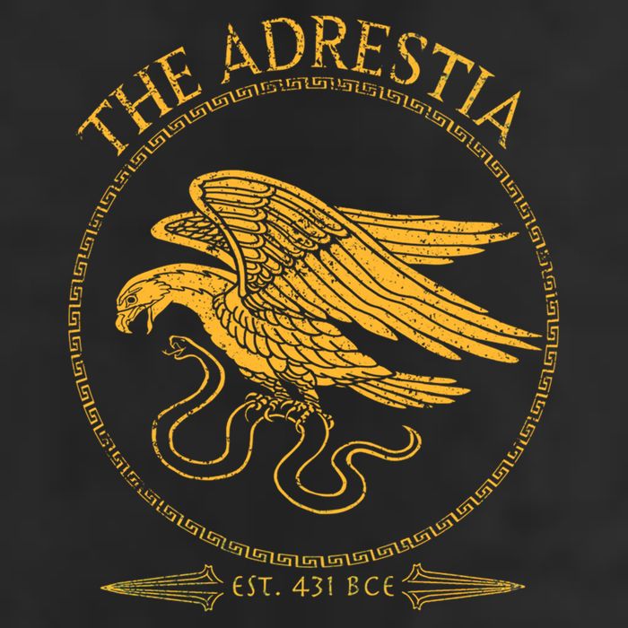 The Adrestia (Gold Variant) Golf Towel