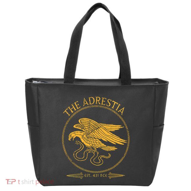The Adrestia (Gold Variant) Zip Tote Bag