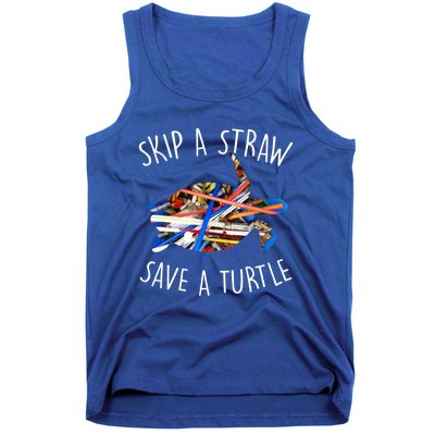 Turtles Are Great Skip A Straw And Save One Gift Idea Gift Tank Top