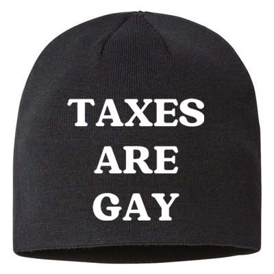 Taxes Are Gay Lgbtq+ Rights Taxation Equality Sustainable Beanie