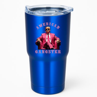 Trump American Gangster 47th President Tumbler