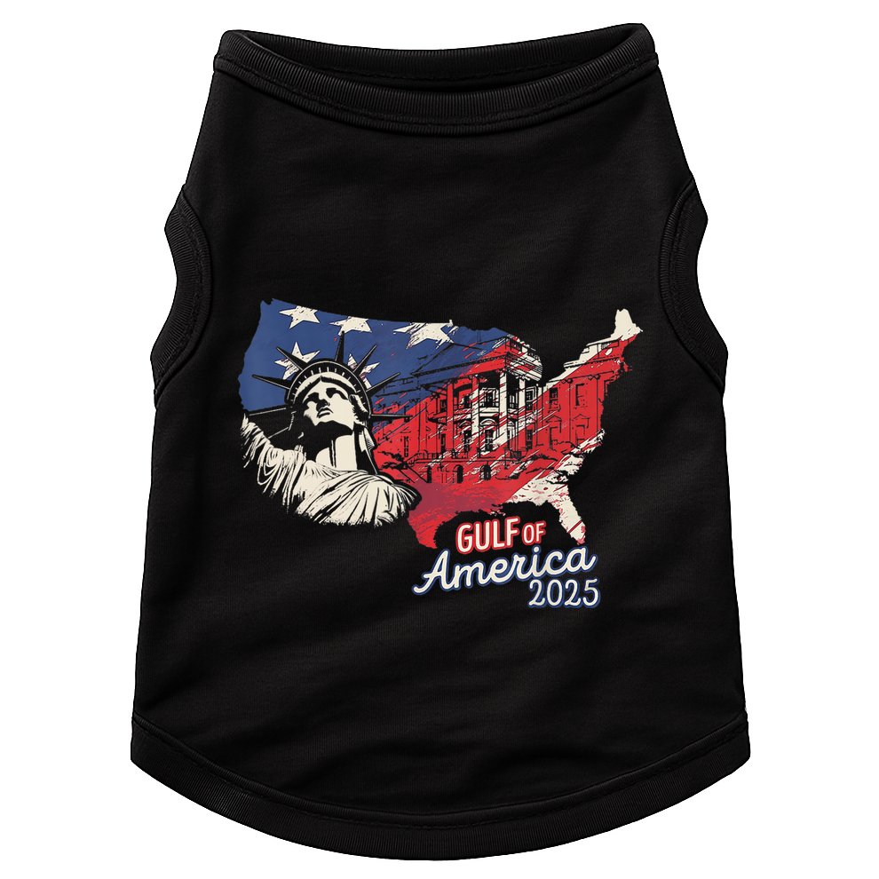 Trump AmericaS Gulf Mexico President Trump 2025 American Doggie Tank
