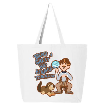 Theres A Great Big Beautiful Tomorrow Men And Dog 25L Jumbo Tote