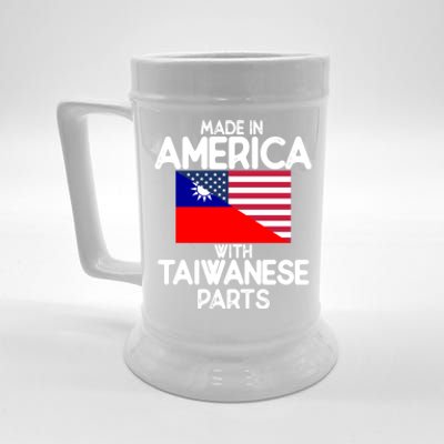 Taiwanese American Gift Beer Stein