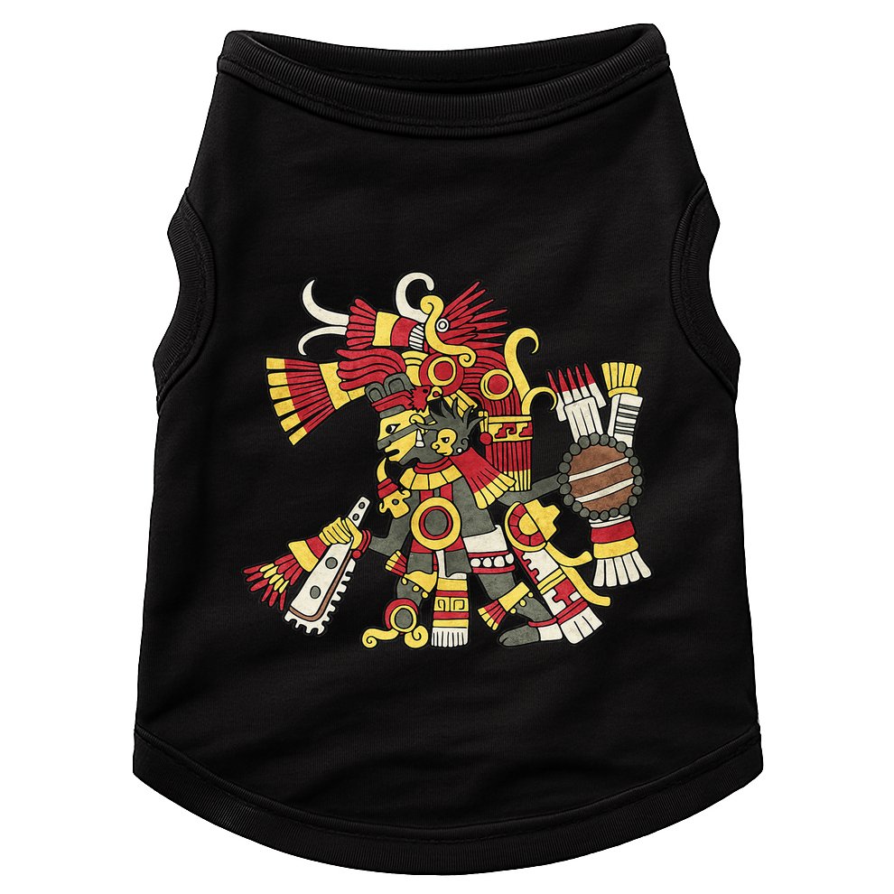 Tezcatlipoca Aztec God Nahuatl Mayan Inca Toltec Doggie Tank