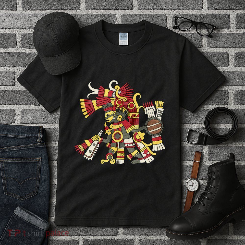 Tezcatlipoca Aztec God Nahuatl Mayan Inca Toltec Tall T-Shirt