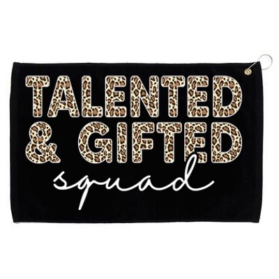 Talented And Gifted Squad Teaching School Appreciation Cool Gift Grommeted Golf Towel