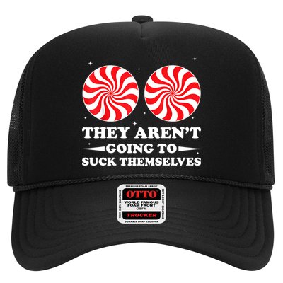They Arent Going To Suck Themselves Funny Christmas Trucker Hat