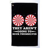They Arent Going To Suck Themselves Funny Christmas Golf Towel