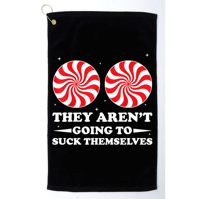 They Arent Going To Suck Themselves Funny Christmas Golf Towel