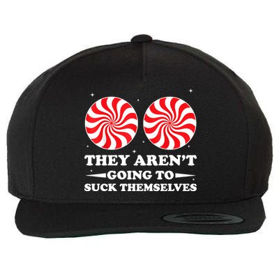 They Arent Going To Suck Themselves Funny Christmas Wool Snapback Cap