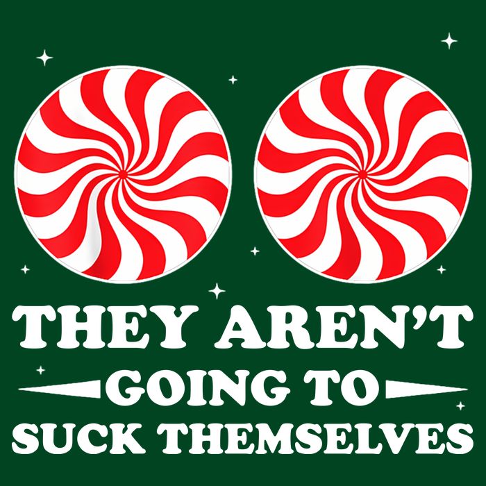 They Arent Going To Suck Themselves Funny Christmas Visor