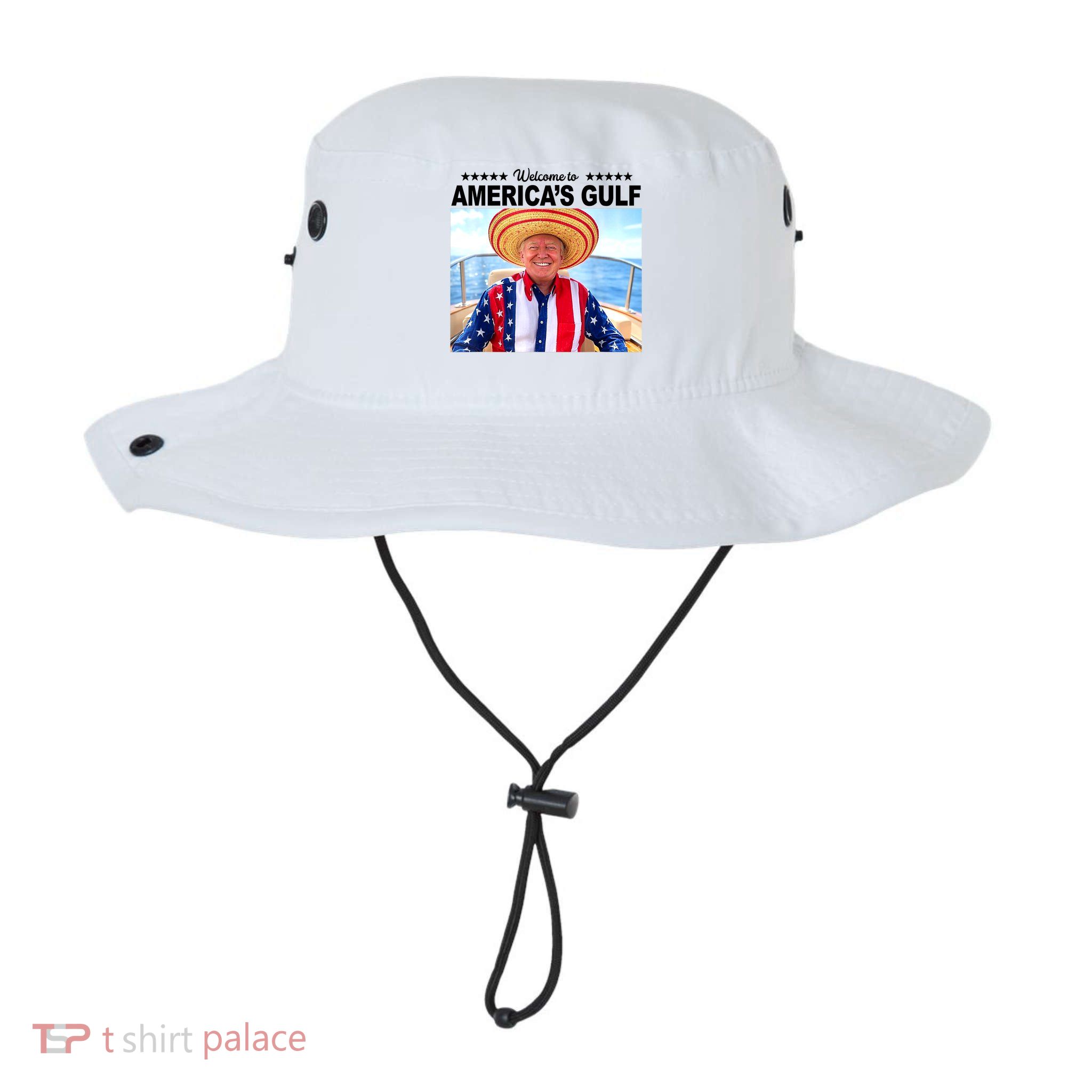 Trump Americas Gulf Mexico President Trump Sombrero Bucket Hat