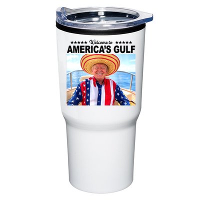 Trump Americas Gulf Mexico President Trump Sombrero Tumbler