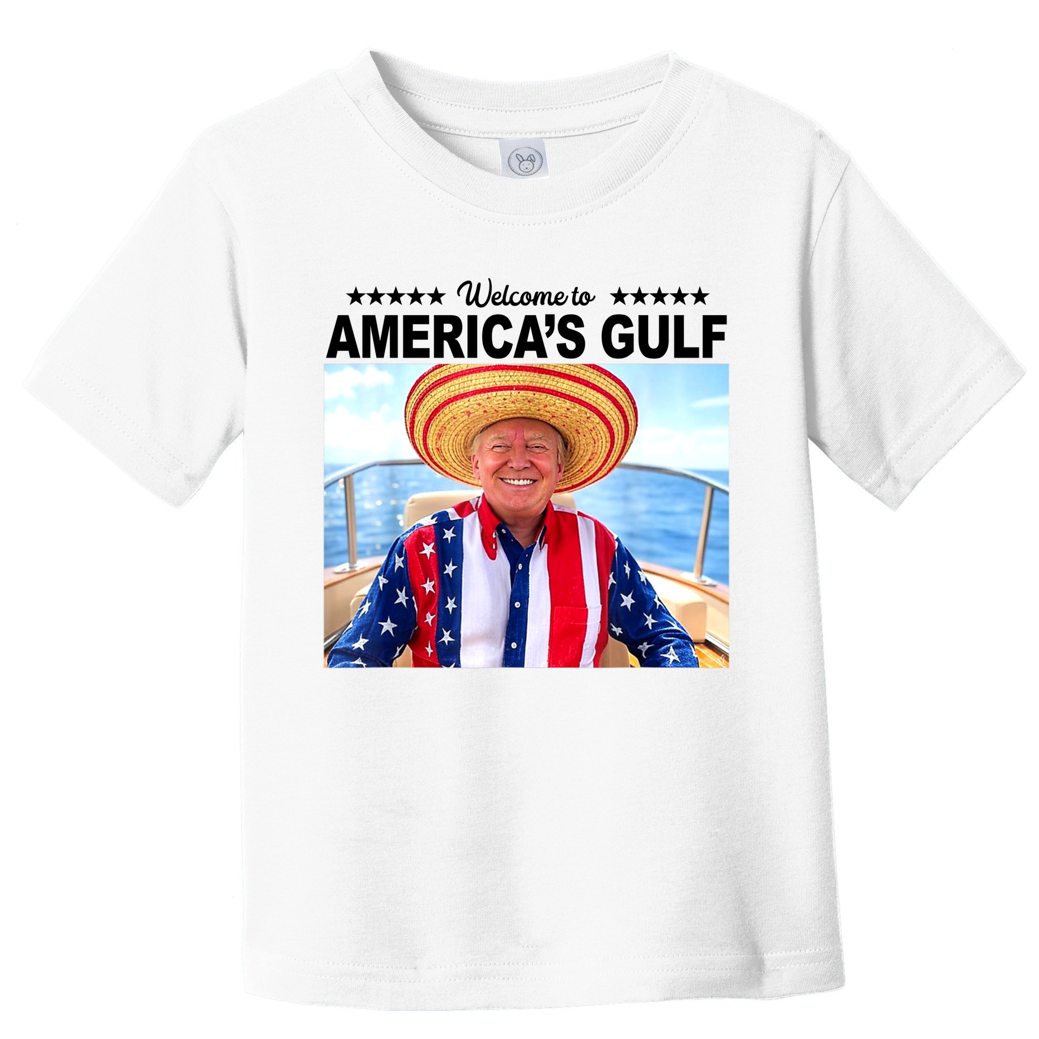 Trump Americas Gulf Mexico President Trump Sombrero Toddler T-Shirt