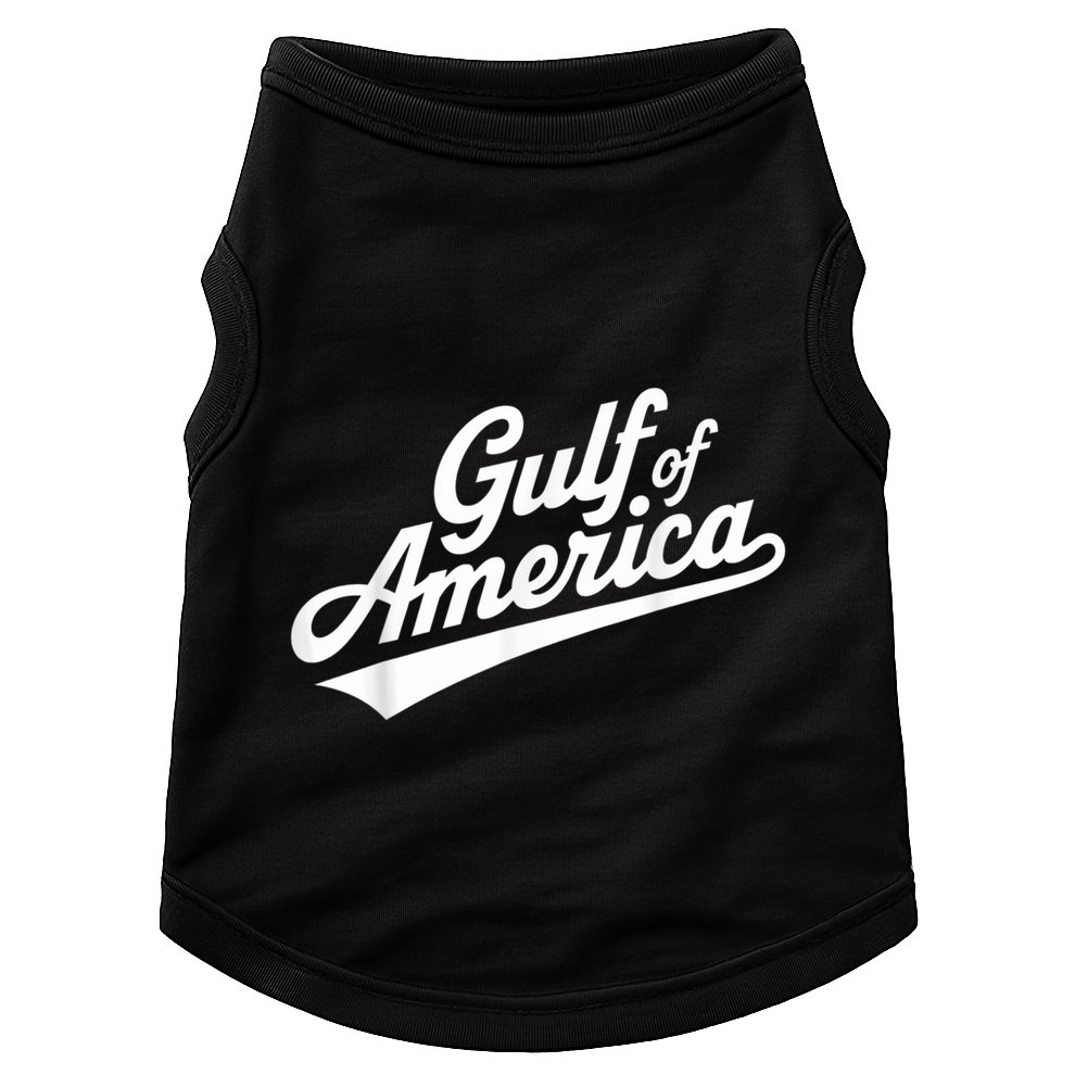 Trump AmericS Gulf Mexico Presdent Trump Sombrero Summer Doggie Tank