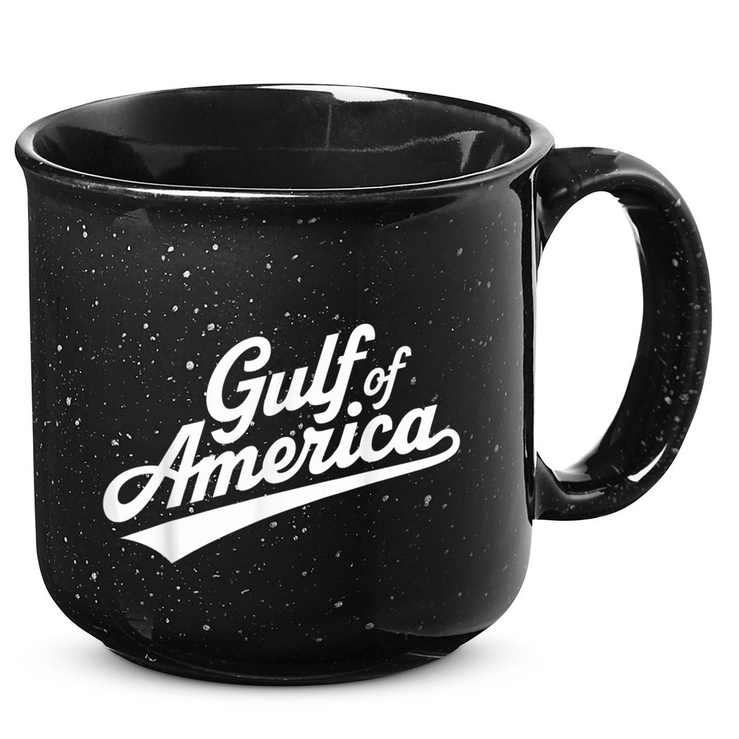 Trump AmericS Gulf Mexico Presdent Trump Sombrero Summer 15oz Campfire Ceramic Mug