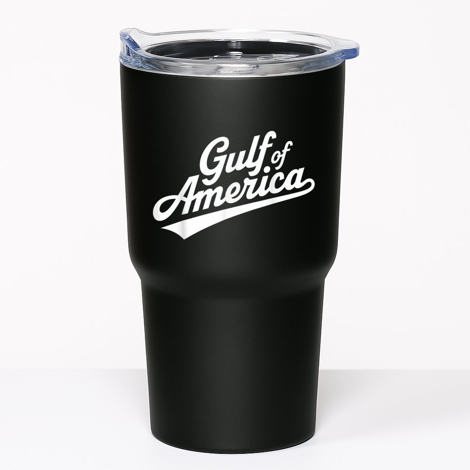 Trump AmericS Gulf Mexico Presdent Trump Sombrero Summer Tumbler