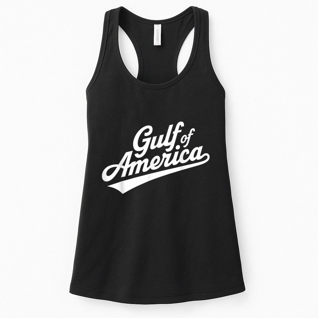 Trump AmericS Gulf Mexico Presdent Trump Sombrero Summer Womens Tank Top