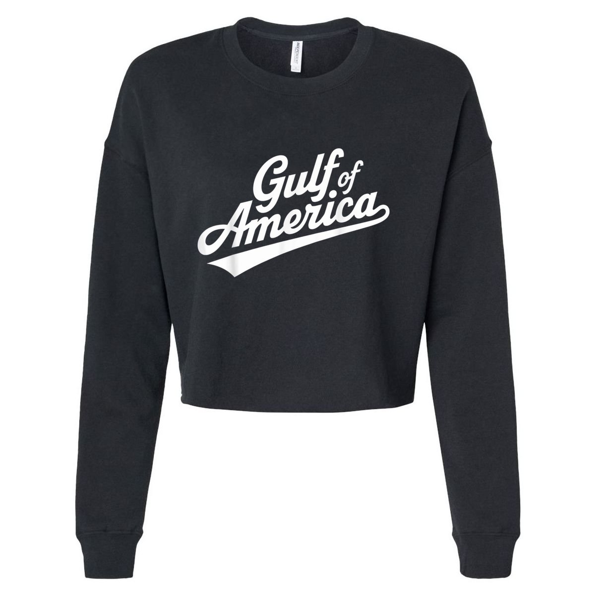 Trump AmericS Gulf Mexico Presdent Trump Sombrero Summer Cropped Pullover Crew