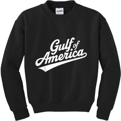 Trump AmericS Gulf Mexico Presdent Trump Sombrero Summer Kids Sweatshirt