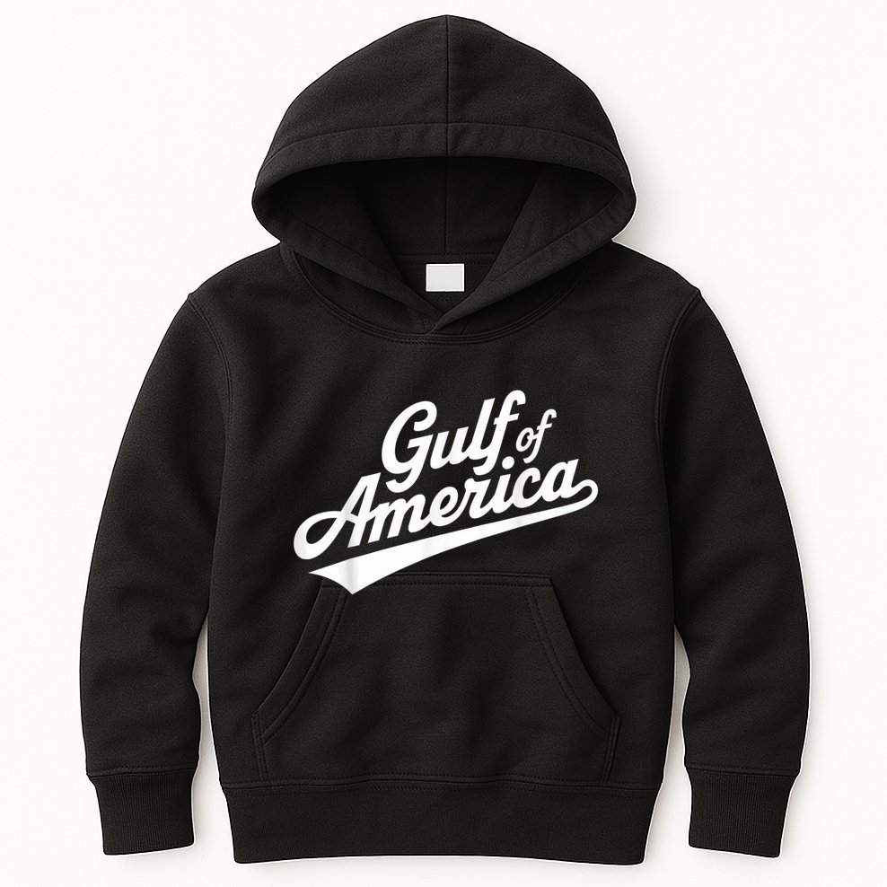 Trump AmericS Gulf Mexico Presdent Trump Sombrero Summer Kids Hoodie