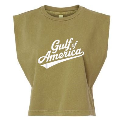 Trump AmericS Gulf Mexico Presdent Trump Sombrero Summer Garment-Dyed Women's Muscle Tee