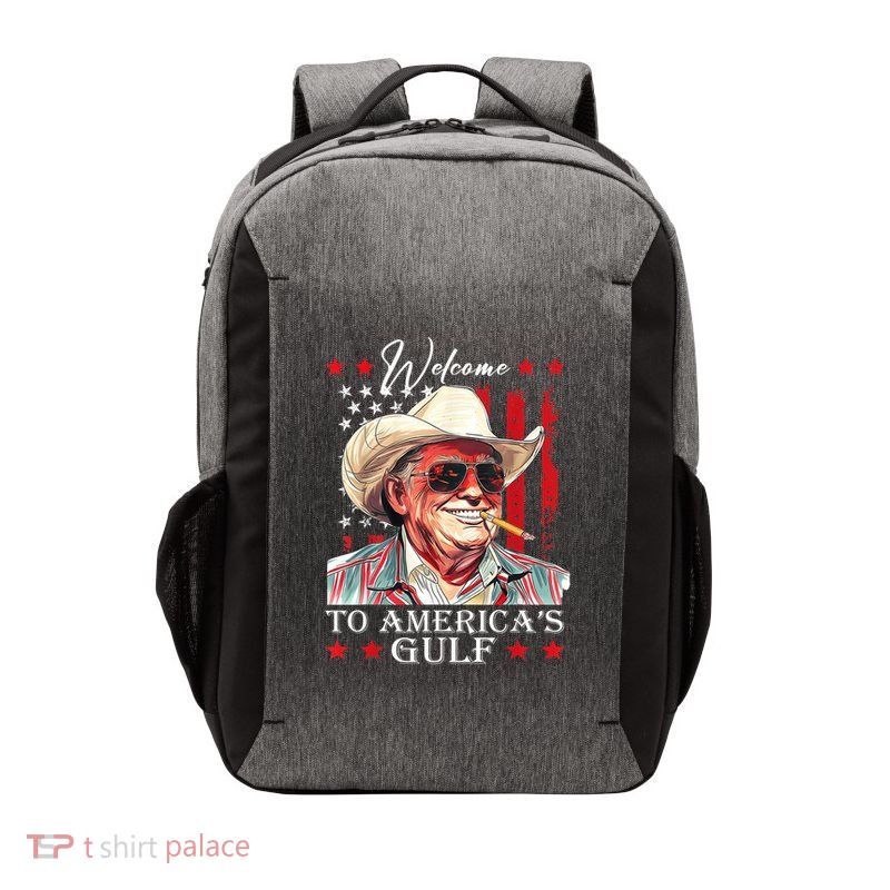 Trump Americas Gulf Mexico President Trump Sombrero Vector Backpack
