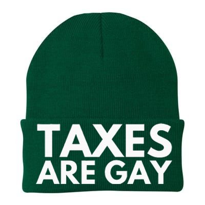 Taxes Are Gay Knit Cap Winter Beanie