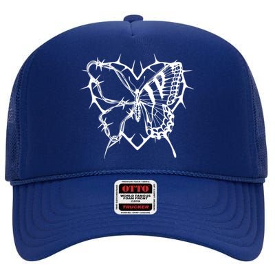 Tattoo Art Gift High Crown Mesh Back Trucker Hat