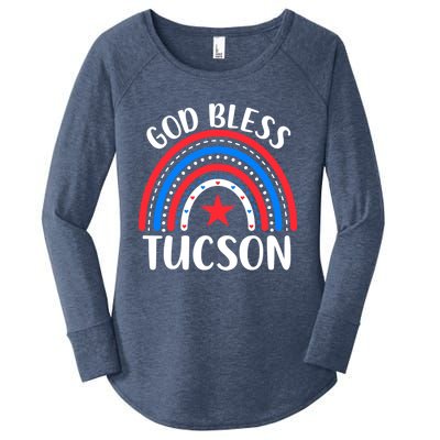 Tucson Arizona Gift I Love Tucson Arizona Usa Gift Women's Perfect Tri Tunic Long Sleeve Shirt